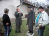 Helmut Paul visiting the jewish cemetery in Vrbove, 2008