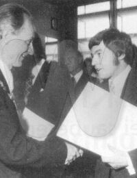 Promotion Dr. Pühringer 1976