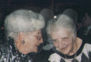 Letztes Treffen der beiden Schwestern Ilona und Lici in Moskau, 1995