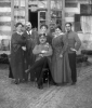 Die Just Familie in Banjica bei Belgrad, ca. 1917