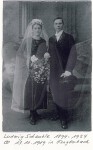 Hochzeit Emma und Ludwig Scheuble; 13.10.1919